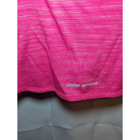 Under Armour Sweater Womens Medium Pink All Season Gear Turtleneck Long Sleeve - Picture 10 of 16